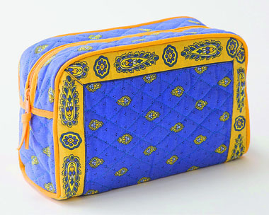 Provence pattern toiletries bag (Marat d'Avignon / bastide. lave - Click Image to Close